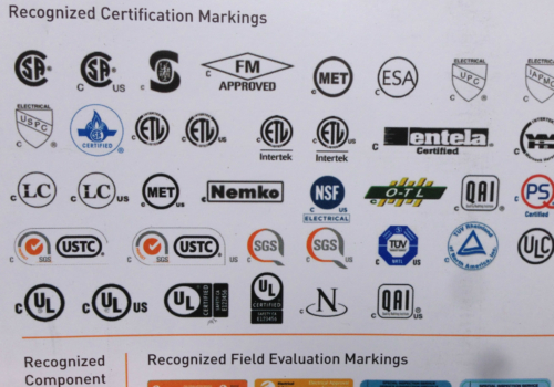 Canadian certifications